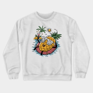 Pineapple Relaxing Crewneck Sweatshirt